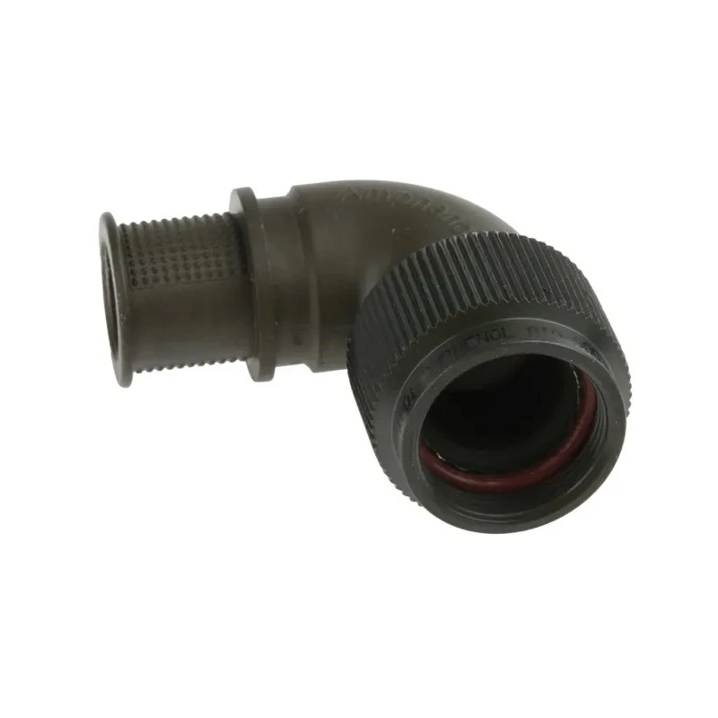 Amphenol Limited Circular Connector Backshell 5003 Series Size 13 Right Angle Female Aluminium AIA-5003-13-00-90-10-AA-04