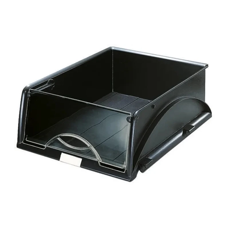 Leitz Black A4 Polystyrene Sorting Basket 1 Compartment 360mm Depth 52310095