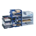 Leitz Black A4 Polystyrene Sorting Basket 1 Compartment 360mm Depth 52310095