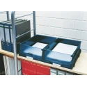 Leitz Black A4 Polystyrene Sorting Basket 1 Compartment 360mm Depth 52310095