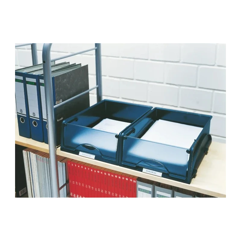 Leitz Black A4 Polystyrene Sorting Basket 1 Compartment 360mm Depth 52310095