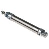 Norgren Pneumatic Piston Rod Cylinder 25mm Bore, 100mm Stroke, Stainless Steel Body, Double Acting RM/8025/M/100