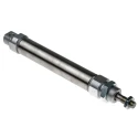 Norgren Pneumatic Piston Rod Cylinder 25mm Bore, 100mm Stroke, Stainless Steel Body, Double Acting RM/8025/M/100