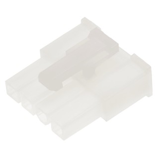 Molex Mini-Fit Female Connector Housing 4.2 mm Pitch 4 Way 2 Row Straight 39-01-4040