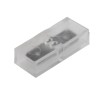 RS PRO Transparent Insulated Male Spade Connector, Crimp Termination, 6.35 x 0.8 mm Tab Size 510-4725