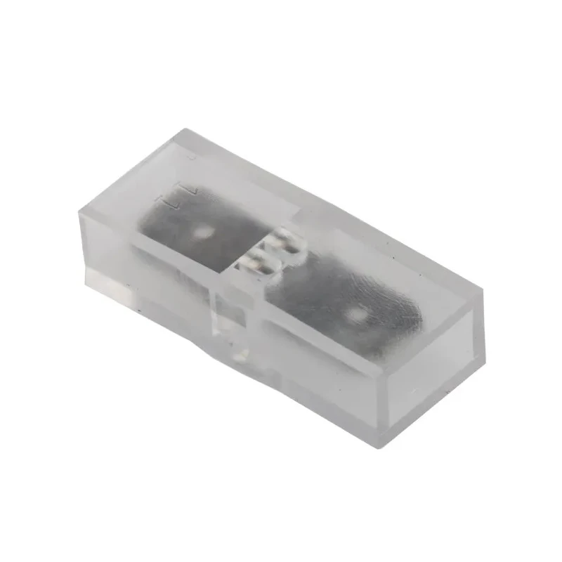 RS PRO Transparent Insulated Male Spade Connector, Crimp Termination, 6.35 x 0.8 mm Tab Size 510-4725