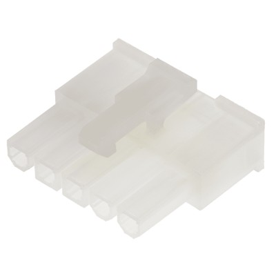 RS PRO Molex Mini-Fit Jr Female Connector Housing 4.2 mm Pitch 5 Way 1 Row Straight 39-01-4050