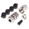 HARTING Circular Connector 5 Contacts Panel Mount M12 Connector Plug Female IP65 IP67 63V 16A 21038962505