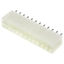 Molex Mini-Fit Jr Series Straight Through Hole PCB Header, 24 Contact, 4.2 mm Pitch, 2 Row, Shrouded 39-28-1243