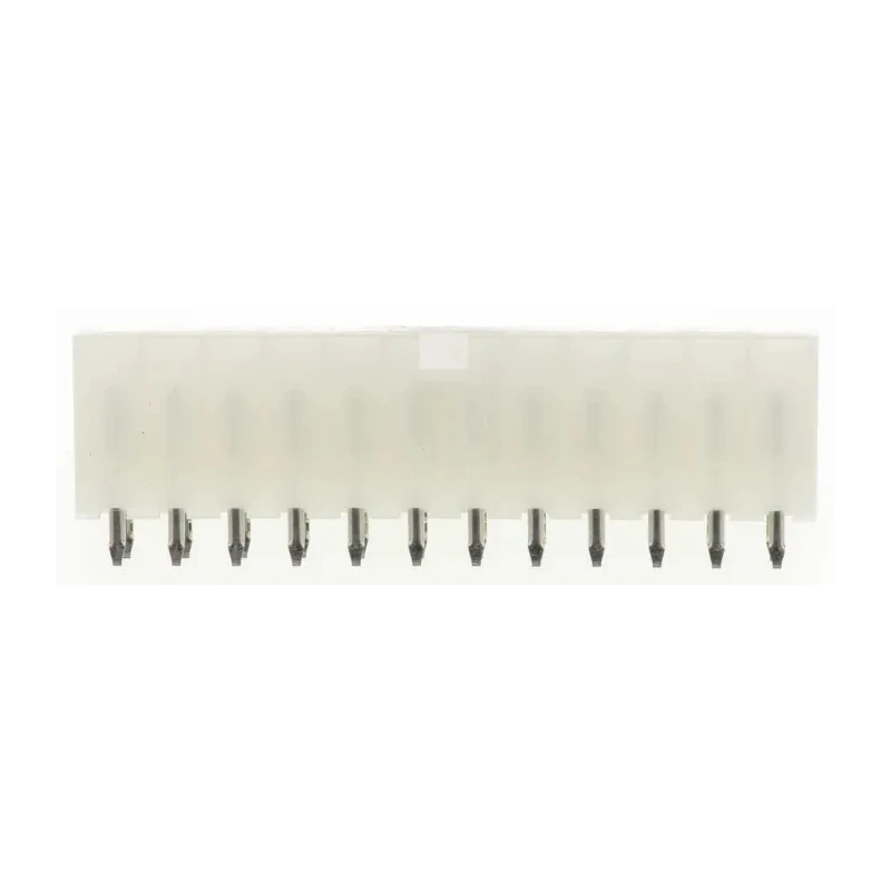 Molex Mini-Fit Jr Series Straight Through Hole PCB Header, 24 Contact, 4.2 mm Pitch, 2 Row, Shrouded 39-28-1243