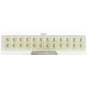 Molex Mini-Fit Jr Series Straight Through Hole PCB Header, 24 Contact, 4.2 mm Pitch, 2 Row, Shrouded 39-28-1243