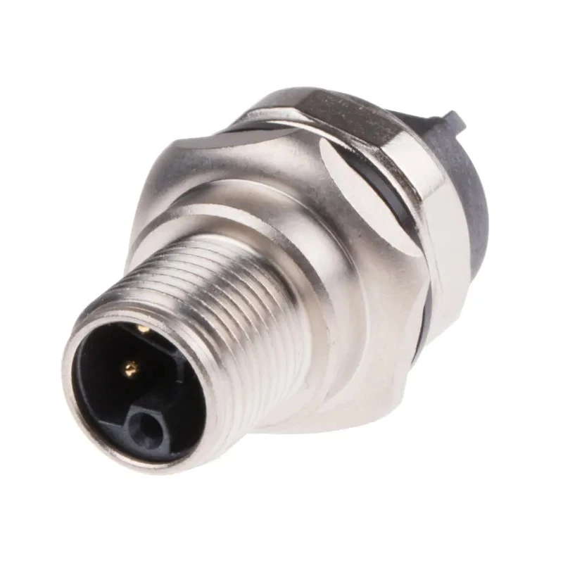 HARTING Circular Connector, 5 Contacts, PCB Mount, M12 Connector Socket Male, IP65 IP67, 63V 12A, Straight 21033961531