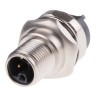 HARTING Circular Connector, 5 Contacts, PCB Mount, M12 Connector Socket Male, IP65 IP67, 63V 12A, Straight 21033961531