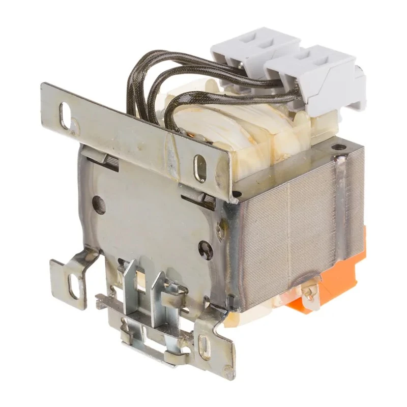 RS PRO 40 VA DIN Rail Transformer, 230 V AC, 400 V AC Primary, 2 x 12 V AC Secondary, DIN Rail Mount, 66x66x88mm 123-5699