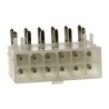 Molex Mini-Fit Jr Series Right Angle Through Hole Shrouded PCB Header, 12 Contacts, 4.2 mm Pitch, 2 Row, 600V, 6A 39-30-1120