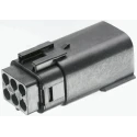 Molex MX150L Male Connector Housing 5.84 mm Pitch 2 Way 1 Row Straight MX150L