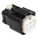 Molex MX150L Female Connector Housing 5.84 mm Pitch 6 Way 2 Row Straight MX150L