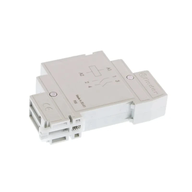 Finder DIN Rail Power Relay 24V AC Coil 20A Switching Current DPST 22.22.8.024.4000