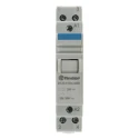 Finder DIN Rail Impulse Relay 24V DC Coil 20A Switching Current 2 NO Contacts Series 22 22.22.9.024.4000