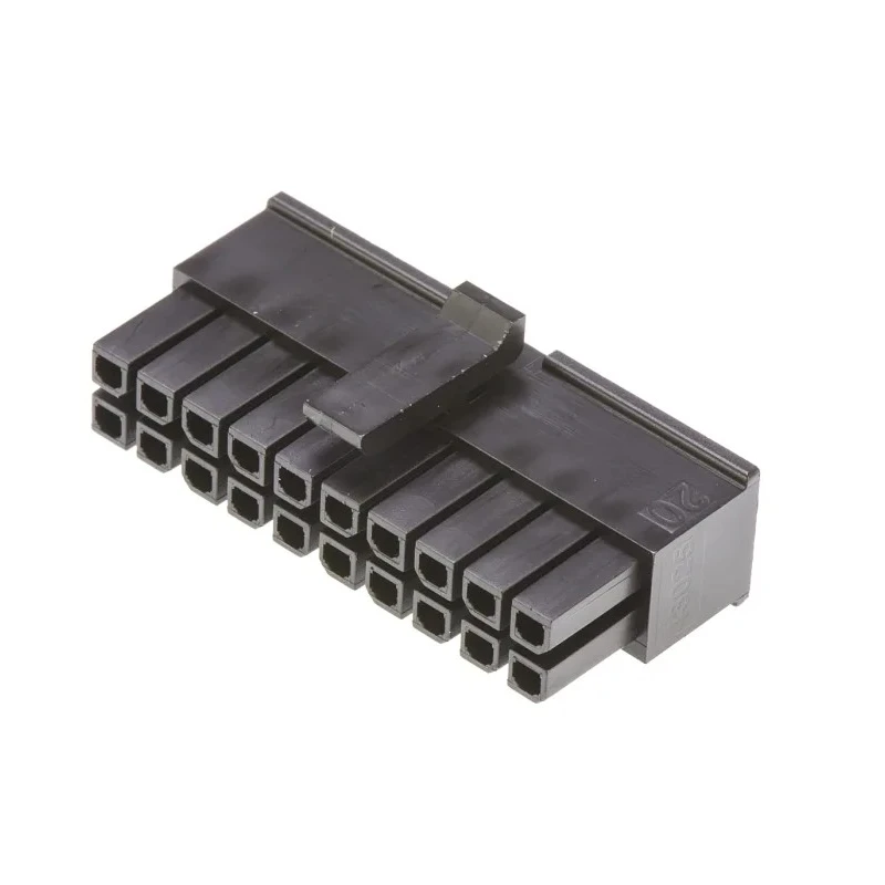 Molex Micro-Fit Female Connector Housing 3 mm Pitch 20 Way 2 Row Straight 43025-2000
