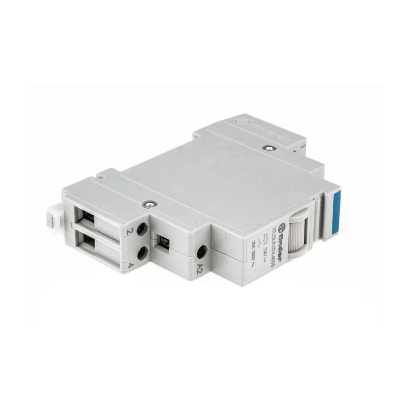 Finder DIN Rail Relay 24V DC Coil Voltage 20A Switching Current Silver Alloy Contacts 22.23.9.024.4000