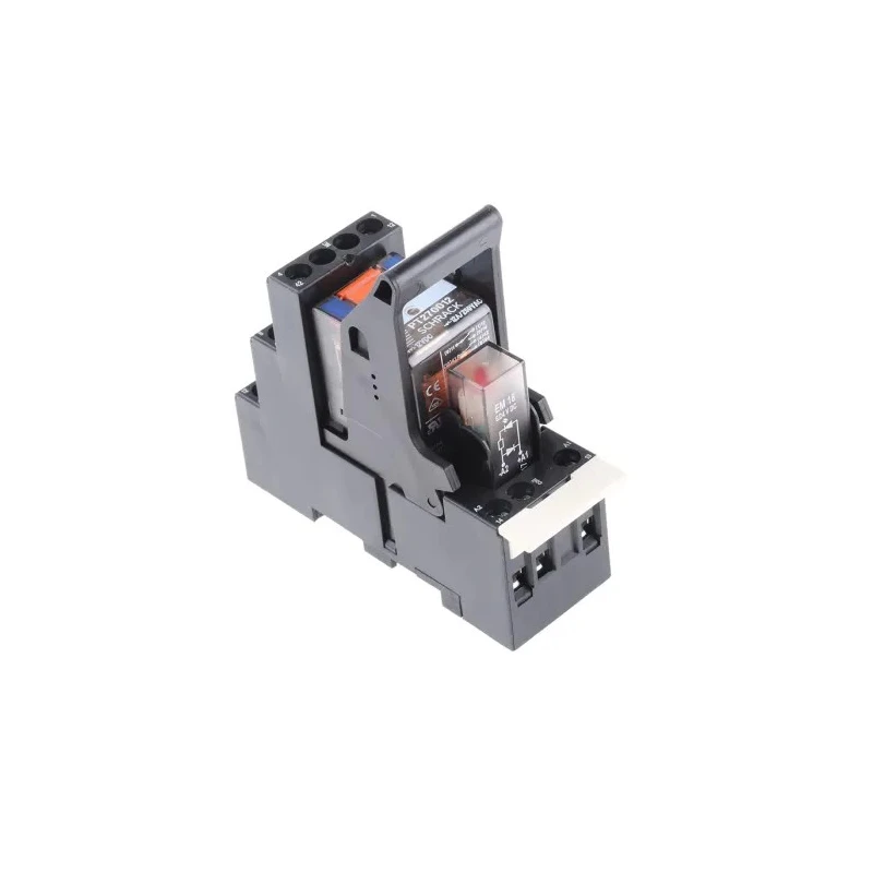 TE Connectivity DIN Rail Power Relay 12V dc Coil 12A Switching Current DPDT PT2L7LB2 8-1415534-7