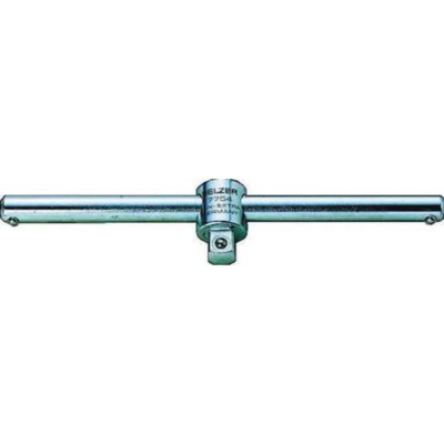 Bahco 3/8 in Square Drive Polished Alloy Steel Handle, 160mm Overall 7754-8