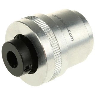 Huco Adjustable 6 Plate Friction Clutch, 12mm Bore, 300 Ncm Torque, 600rpm Max Speed, In-Line Mounting, Varitork 279.48.35