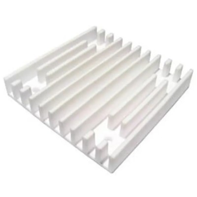 SPREADFAST Finned Ceramic Heatsink Universal Square Ceramic 55 mm x 55 mm x 6 mm SF-CHS-555506F
