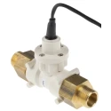 RS PRO Industrial Flow Meter 4.5 V DC to 24 V DC, 2.5 L/min to 30.0 L/min, Acetal Copolymer Body, Model 511-3909