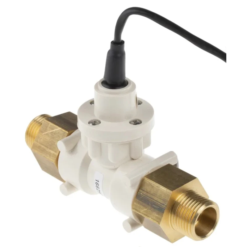 RS PRO Industrial Flow Meter 4.5 V DC to 24 V DC, 2.5 L/min to 30.0 L/min, Acetal Copolymer Body, Model 511-3909