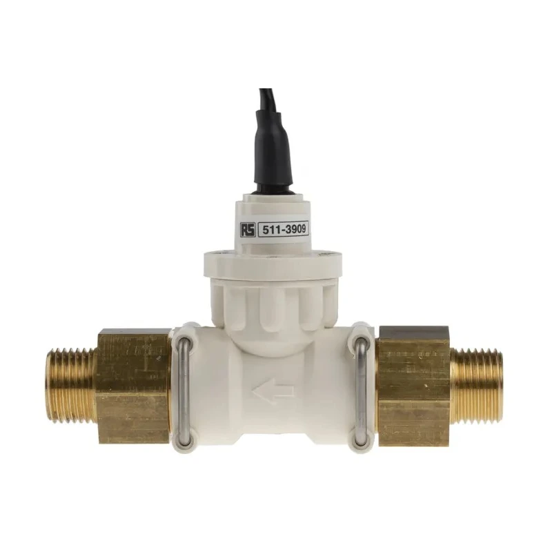 RS PRO Industrial Flow Meter 4.5 V DC to 24 V DC, 2.5 L/min to 30.0 L/min, Acetal Copolymer Body, Model 511-3909