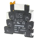 TE Connectivity SNR Series Electromechanical Interface Relay DIN Rail Mount 230V AC Coil 6A SPDT ST3P3TP0 3-1416100-4