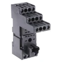 TE Connectivity 14 Way 240V AC DIN Rail Relay Socket for PT2 Series PT78722 1415526-1
