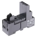 TE Connectivity 14 Way 240V AC DIN Rail Relay Socket for PT2 Series PT78722 1415526-1
