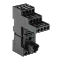 TE Connectivity 4 Way 240V AC DIN Rail Relay Socket for PT5 Series PT78742 1-1415526-1