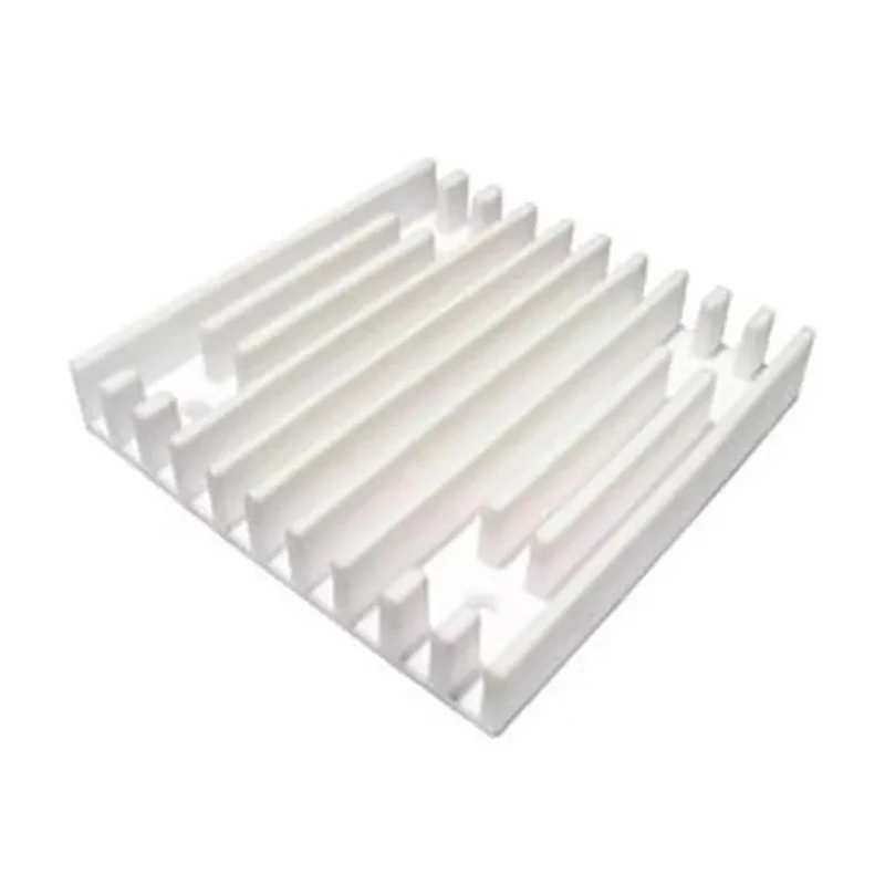 SPREADFAST Universal Square Ceramic Finned Heatsink 20mm x 20mm x 2.5mm, 43°C/W, 58.2°C/W SF-CHS-202003F