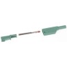 Hirschmann Test & Measurement Green Male Banana Plug 4 mm Connector Screw Termination 1kV 24A Nickel Plating 934099104