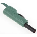 Hirschmann Test & Measurement Green Male Banana Plug 4 mm Connector Screw Termination 1kV 24A Nickel Plating 934099104