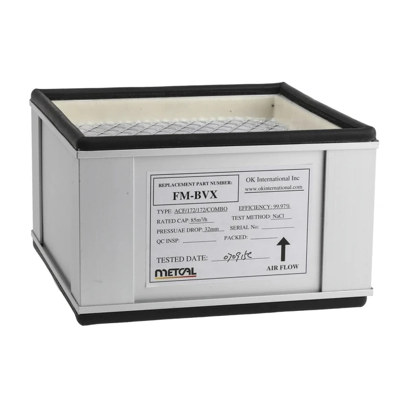 Metcal Solder Fume Extractor Accessory Main Filter ESD Safe for use with BVX 101 FM-BVX