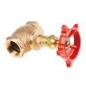 Pegler Yorkshire Bronze Globe Valve 1.25 in Bronze Body Cast Iron Handle 32 bar 110010