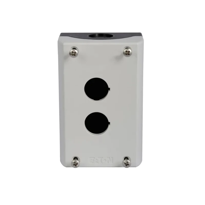 Eaton RMQ Titan Momentary Enclosed Push Button SPDT Black Plastic 2 Cutouts IP65 78640752 M22-I2-(511-4996)
