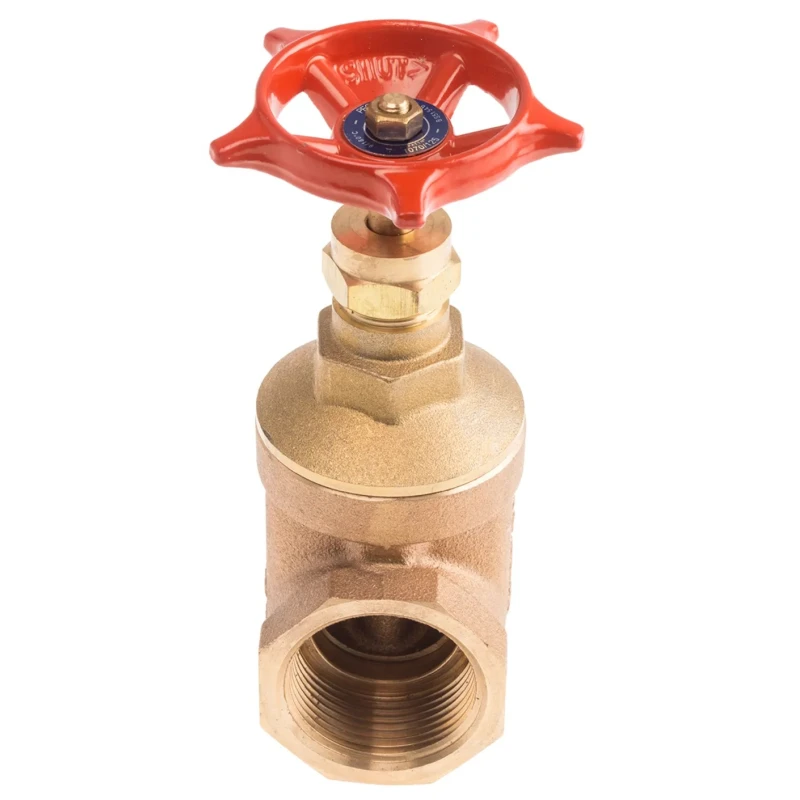 RS PRO Bronze Gate Valve 1-1/4 in BSPT Threaded, Female Outlet, 20 Bar Maximum Operating Pressure 511-5078