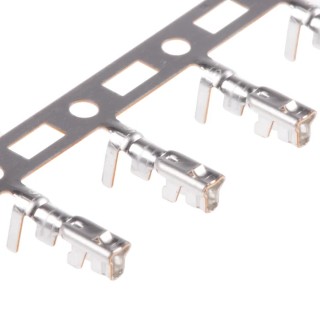 JST XA, XAD, XM, XMA Series Female Crimp Terminal, 3A Current, 28 AWG Min, 22 AWG Max, Phosphor Bronze Tin SXA-001T-P0.6