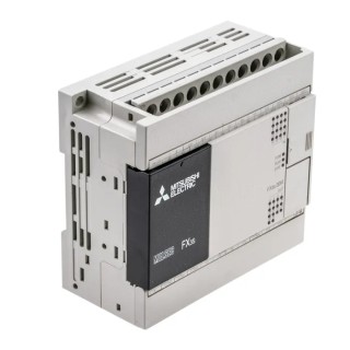 RS PRO FX3S Series PLC CPU, 16-Input Sink Input, 14 Relay Outputs, RS422 USB Communication FX3S-30MR-DS