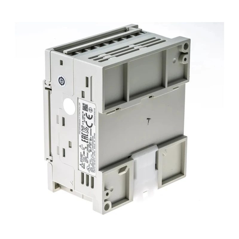 Mitsubishi Electric FX3S Series PLC CPU, 12-Input Sink Type, 8 Relay Outputs, 2A Output Current, DIN Rail Mount 