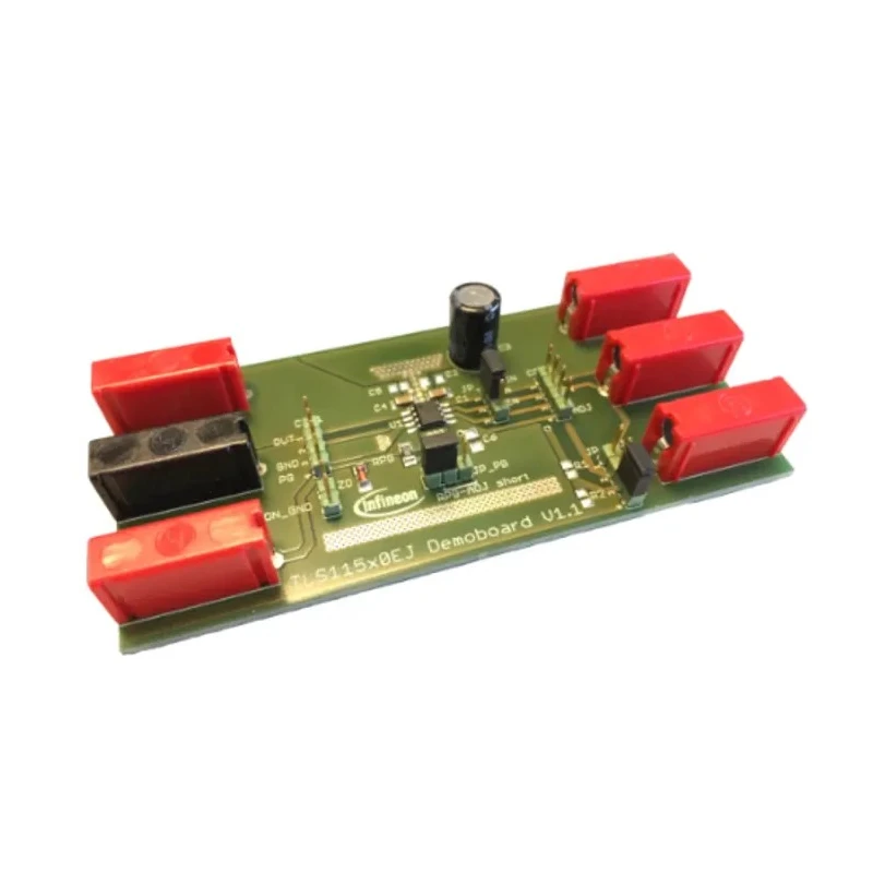 Infineon TLS115D0EJ DEMOBOARD LDO Voltage Regulator for TLS115D0EJ Sensor Supply IC Evaluation Board TLS115D0EJ