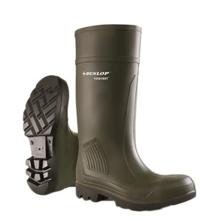 Dunlop Purofort Green Stainless Steel Toe Capped Unisex Safety Boots EN ISO 20345:2011 S5 CI SRA C462933