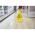 Rubbermaid Commercial Products Weighted Yellow 508 mm Spring Steel Fabric Safety Cone FG9S0000YEL