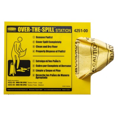 Rubbermaid Commercial Products General Purpose Spill Kit 0.34 L Absorbent Capacity FG425100YEL